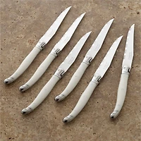 Jean Dubost Laguiole ® Ivory  Steak Knives, Set of 6