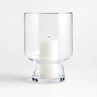 Laila Glass Hurricane Candle Holder 11"
