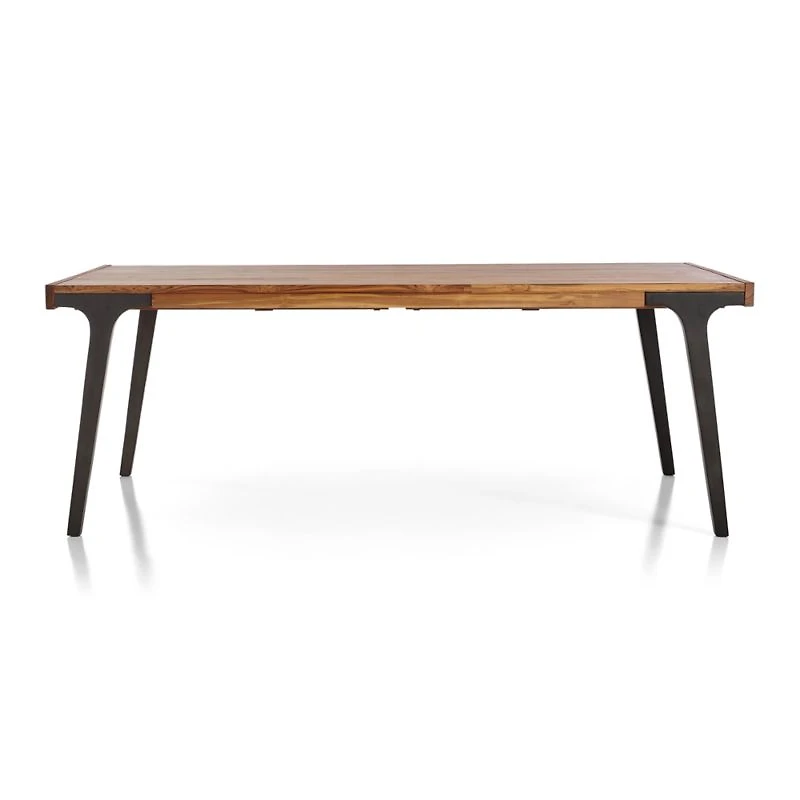 Lakin 61"-99" Teak Extendable Dining Table