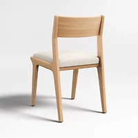 Lakin White Oak Wood Dining Chair