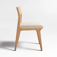 Lakin White Oak Wood Dining Chair