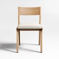 Lakin White Oak Wood Dining Chair