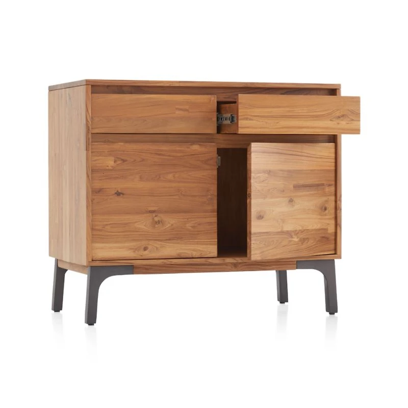 Lakin Small Teak Sideboard