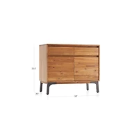 Lakin Small Teak Sideboard
