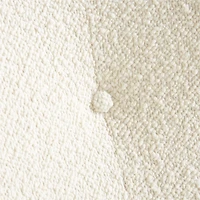 Laso White Boucle Accent Chair