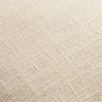 Organic Laundered Linen 18"x12" Ivory Throw Pillow Cover
