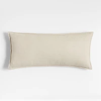 Amber 36x16 Laundered Linen Throw Pillow Cover
