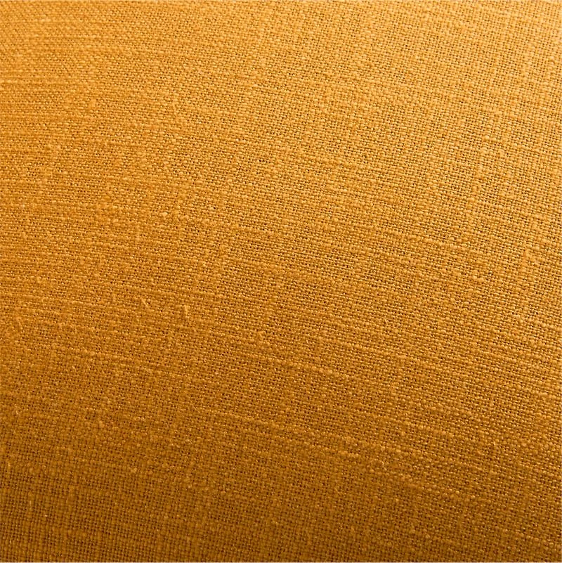 Amber 36x16 Laundered Linen Throw Pillow Cover