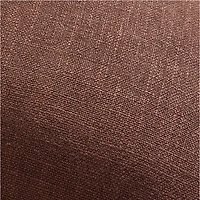 Auburn Brown Laundered Linen 20"x20" Throw Pillow Cover