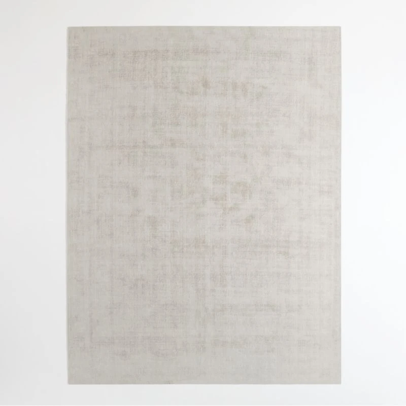 Laval Performance Handwoven Silver Area Rug 8'x10'