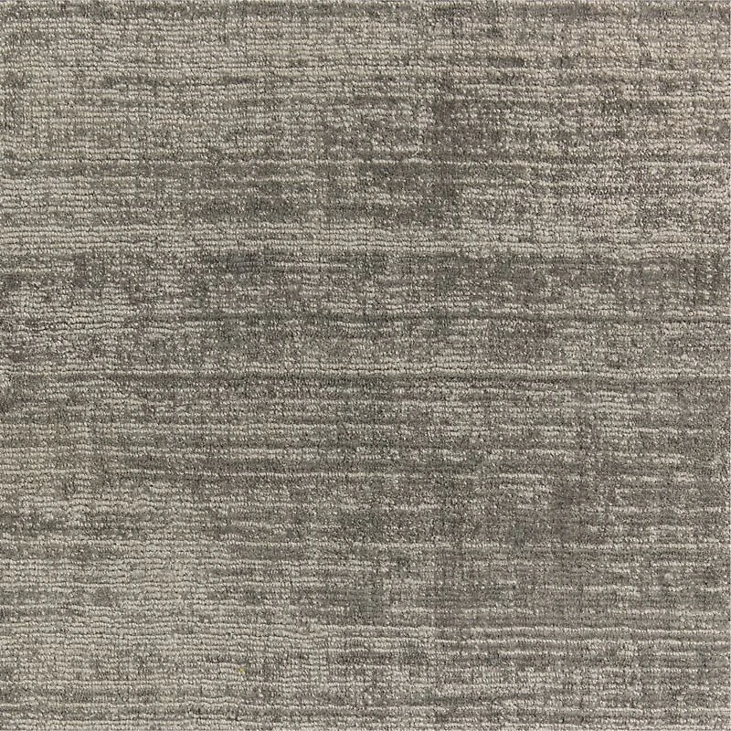 Laval Viscose Handwoven Solid Taupe Area Rug 6'x9'
