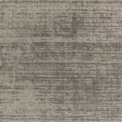 Laval Viscose Handwoven Solid Taupe Area Rug 6'x9'