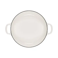 Le Creuset 2.25-Qt.Petal  White Enameled Cast Iron Braiser