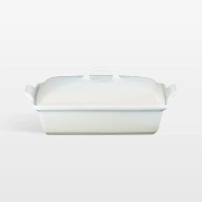 Le Creuset ® Hertiage 3.8L Rectangular Casserole Dish in Meringue