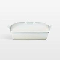 Le Creuset ® Hertiage 3.8L Rectangular Casserole Dish in Meringue