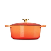 Le Creuset ® Signature 5.3L/5.5-Qt. Flamme Doree Round Dutch Oven Crucible Knob