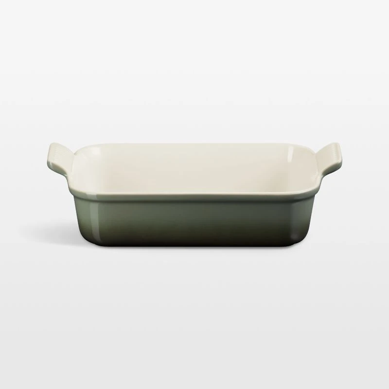 Le Creuset 2.3L Hertiage Rectangular Dish in Thyme Canada