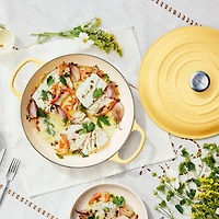 Le Creuset ® Signature 3.5L/3.7-Qt. Camomille Enameled Cast Iron Braiser