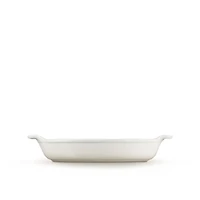 Le Creuset 1.6L Hertiage Oval Au Gratin in Meringue