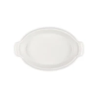 Le Creuset 1.6L Hertiage Oval Au Gratin in Meringue