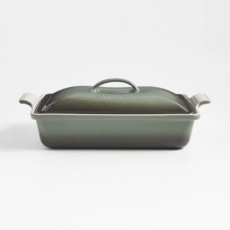 Le Creuset ® Heritage 3.8L Thyme Rectangular Casserole Dish with Lid