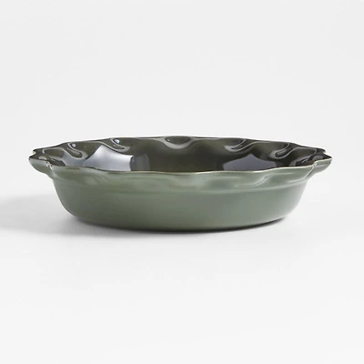 Le Creuset ® Heritage 23cm Thyme Ceramic Pie Dish