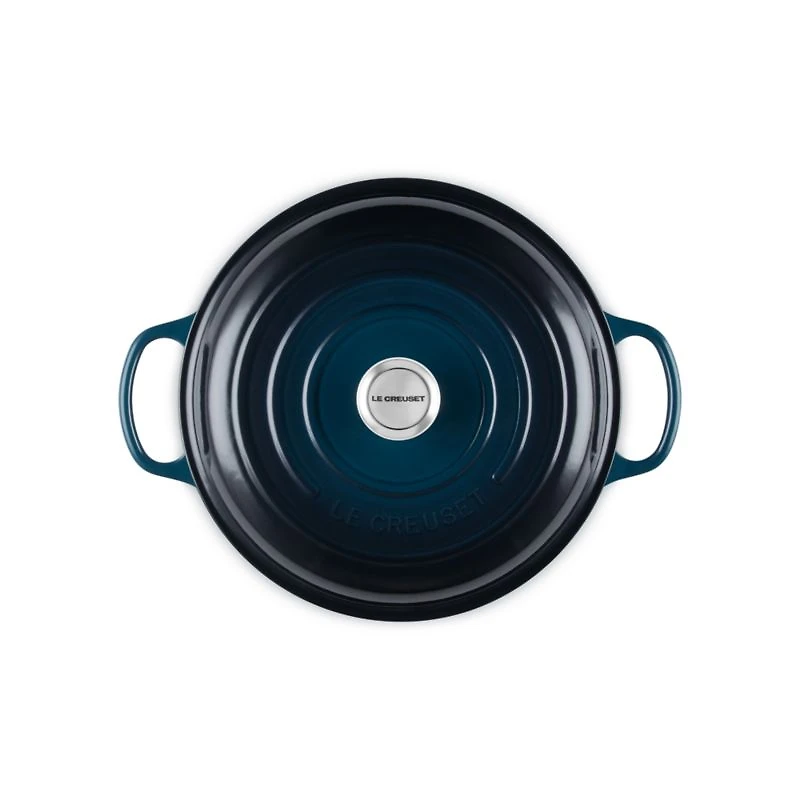 Le Creuset ® Signature 3.5L/3.7-Qt. Nuit Enameled Cast Iron Braiser