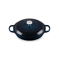 Le Creuset ® Signature 3.5L/3.7-Qt. Nuit Enameled Cast Iron Braiser