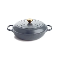 Le Creuset ® Signature 3.5-Qt. Graphite Grey Braiser