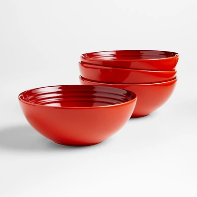Le Creuset ® Cerise Cereal Bowls, Set of 4