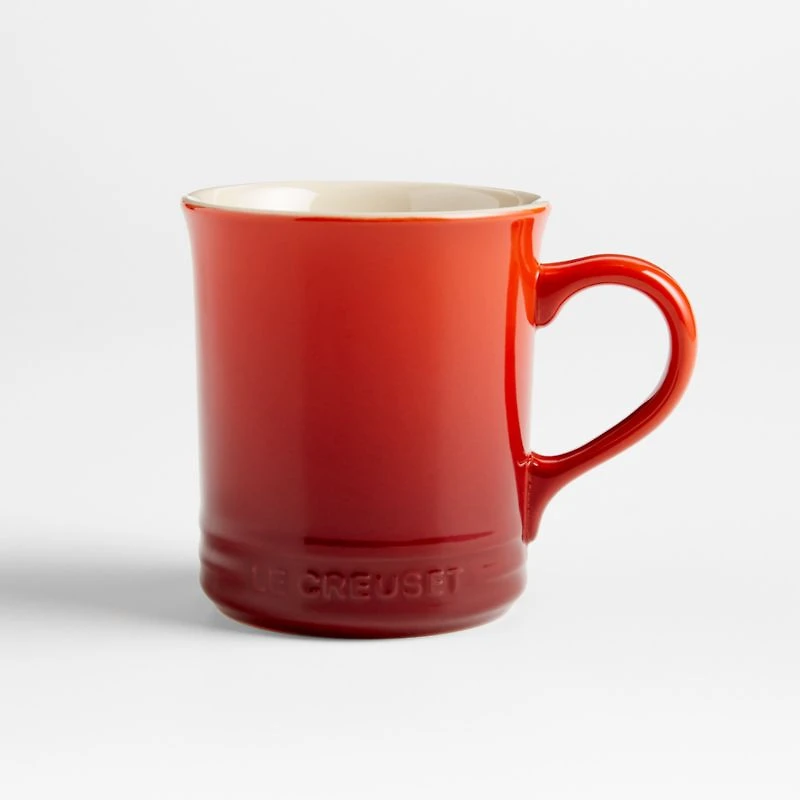 Le Creuset ® 14-oz. Cerise Mugs, Set of 4