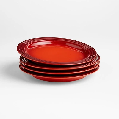 Le Creuset ® Cerise Salad Plates, Set of 4