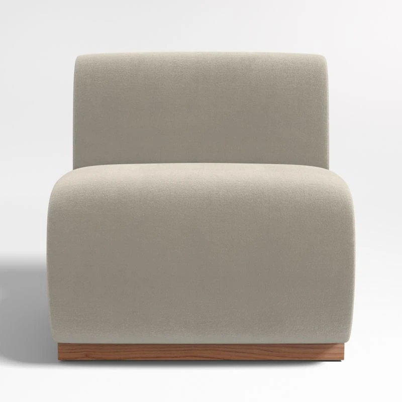 Leandro Tan Brown Single Dining Banquette