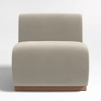 Leandro Tan Brown Single Dining Banquette