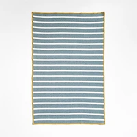 Lemon and Stripe Organic Cotton Dish Towels, Set of 3
