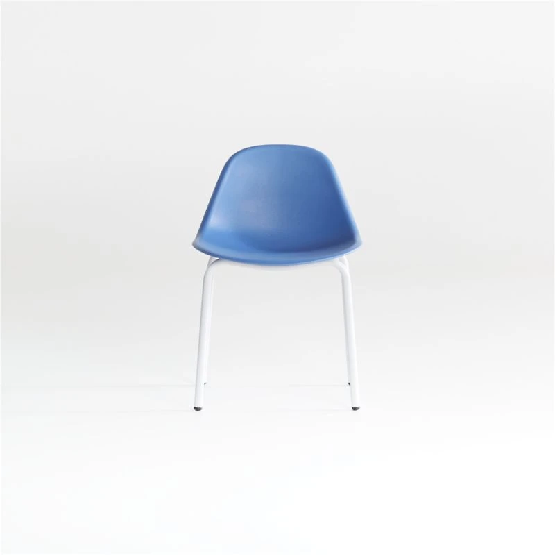Lennon Blue Molded Kids Play Chair