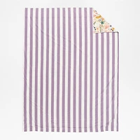 Leopard Floral Organic Cotton Kids Full/Queen Duvet Cover