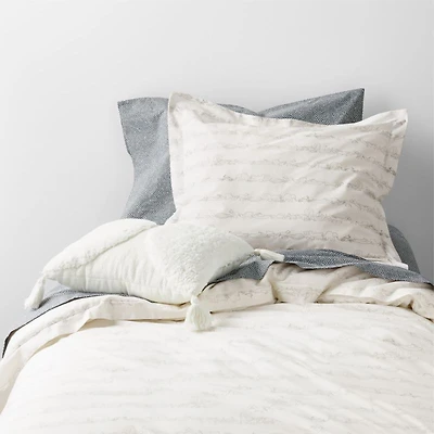 Let's Go Organic Cotton Kids Full/Queen Duvet Cover by Leanne Ford