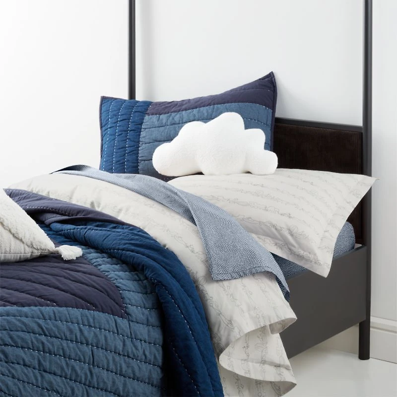 Let's Go Organic Cotton Kids Full/Queen Duvet Cover by Leanne Ford