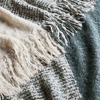 Letti 70"x55" Slate Throw Blanket