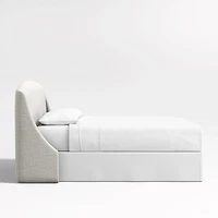 Lafayette 48" Mist Grey Upholstered King Headboard