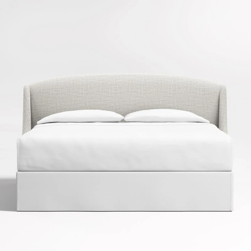 Lafayette 48" Mist Grey Upholstered King Headboard