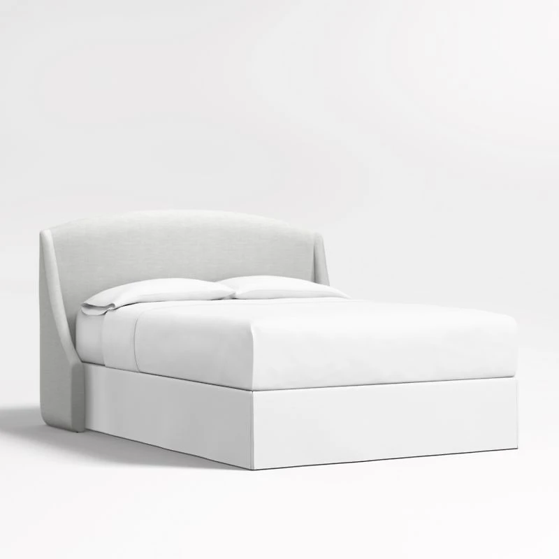 Lafayette 48" Oyster Grey Upholstered King Headboard
