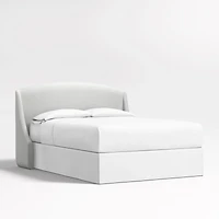 Lafayette 48" Oyster Grey Upholstered King Headboard