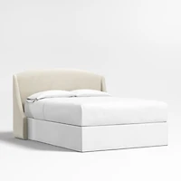Lafayette 48" Beige Upholstered King Headboard