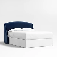 Lafayette 48" Navy King Upholstered Headboard
