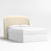 Lafayette 56" Ivory Upholstered King Headboard