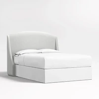 Lafayette 56" Oyster Grey King Upholstered Headboard
