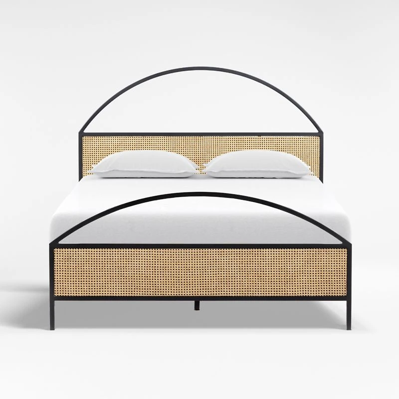 Libby Queen Cane Bed Frame