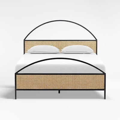 Libby Queen Cane Bed Frame